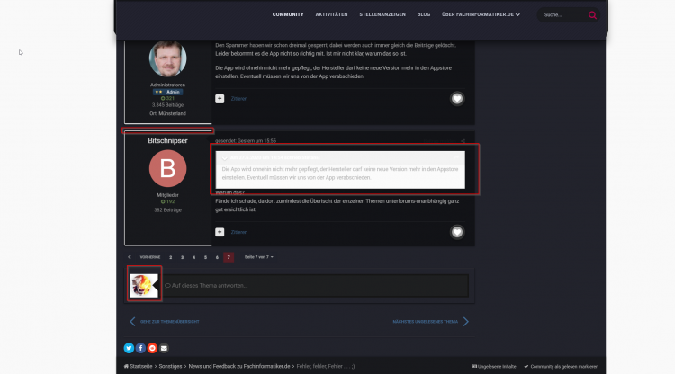 2020-06-28 20_53_02-Fehler, fehler, Fehler . . . ;) - Seite 7 - News und Feedback zu Fachinformatike.png