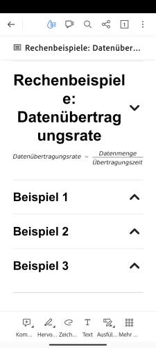 Mehr Informationen zu "Berechnung Datenübertragungsrate"