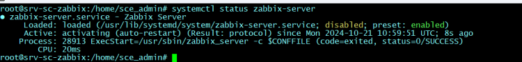 Zabbix server service status.png